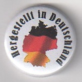 Hergestellt in Deutschland"Button"